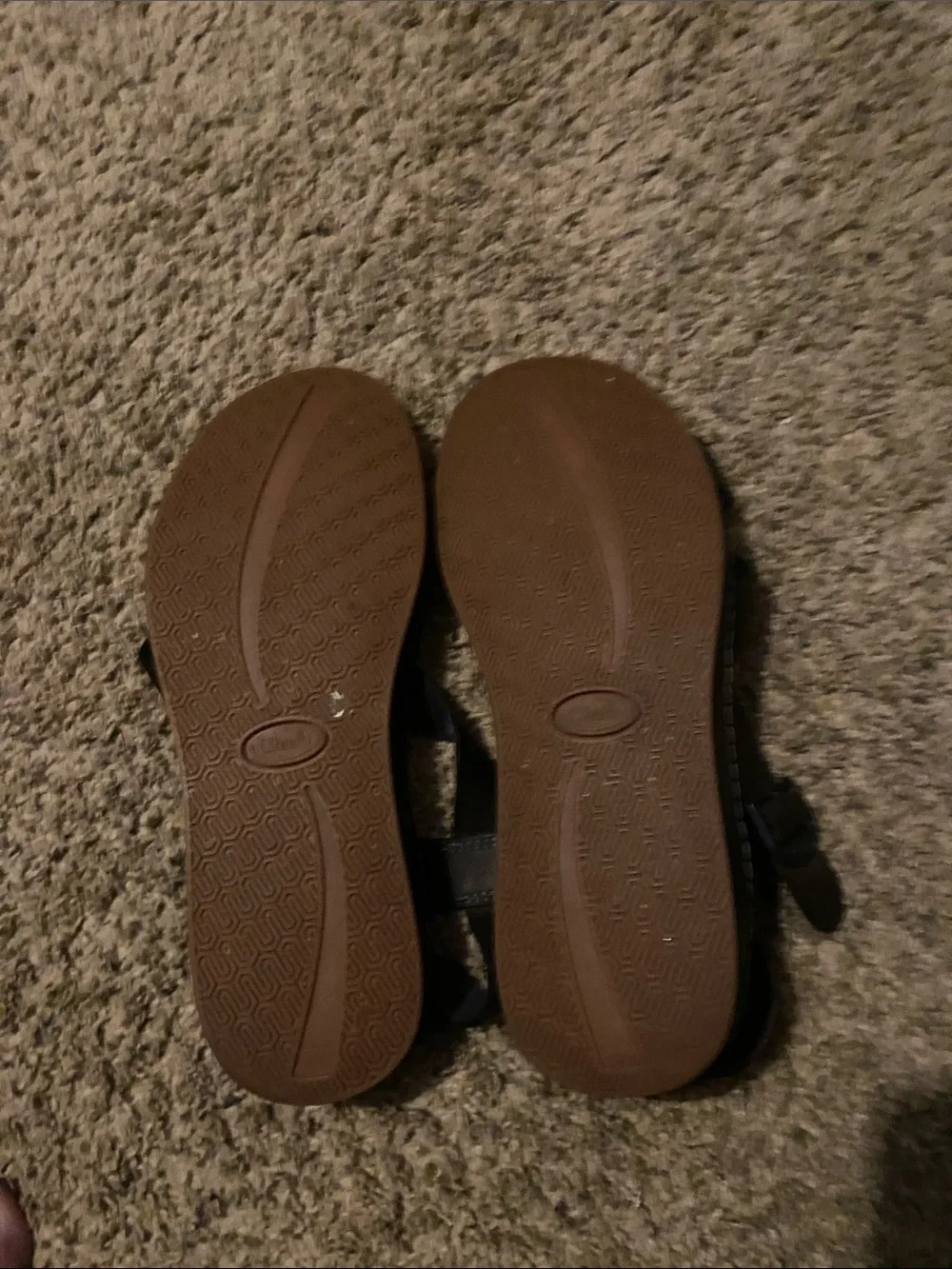 Chaco Women’s Dark Brown Cross-Strap Sandals